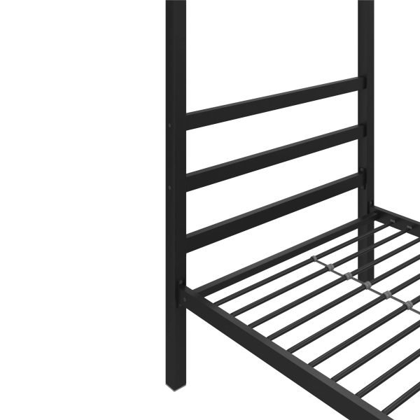 Modern Metal Canopy Platform Bed - Image 9