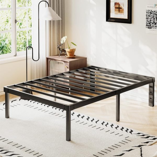 14 Inch Metal Twin Bed Frame Heavy Duty Platform Bed Frame