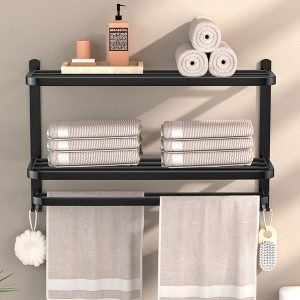 Hotel Towel Shelf